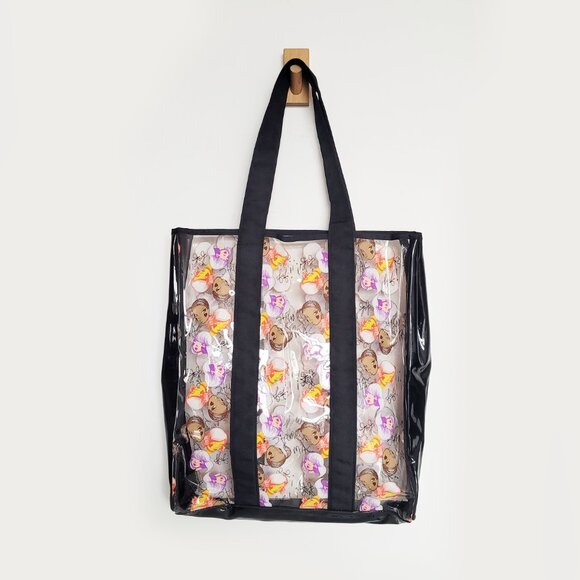 MAC X Fafi French Graffiti Artist Large Vinyl Tote Bag - Picture 2 of 5